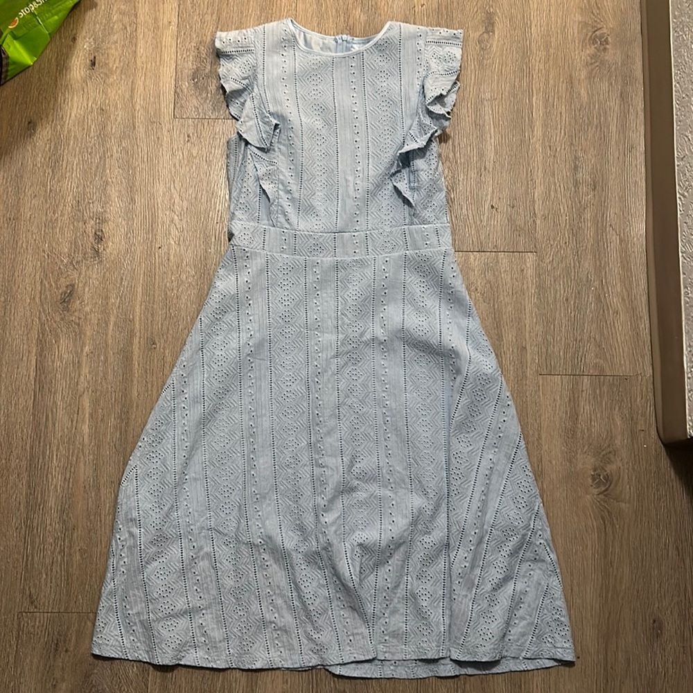 Lacey Blue Dress